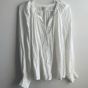 Sezane ivory blouse size 40